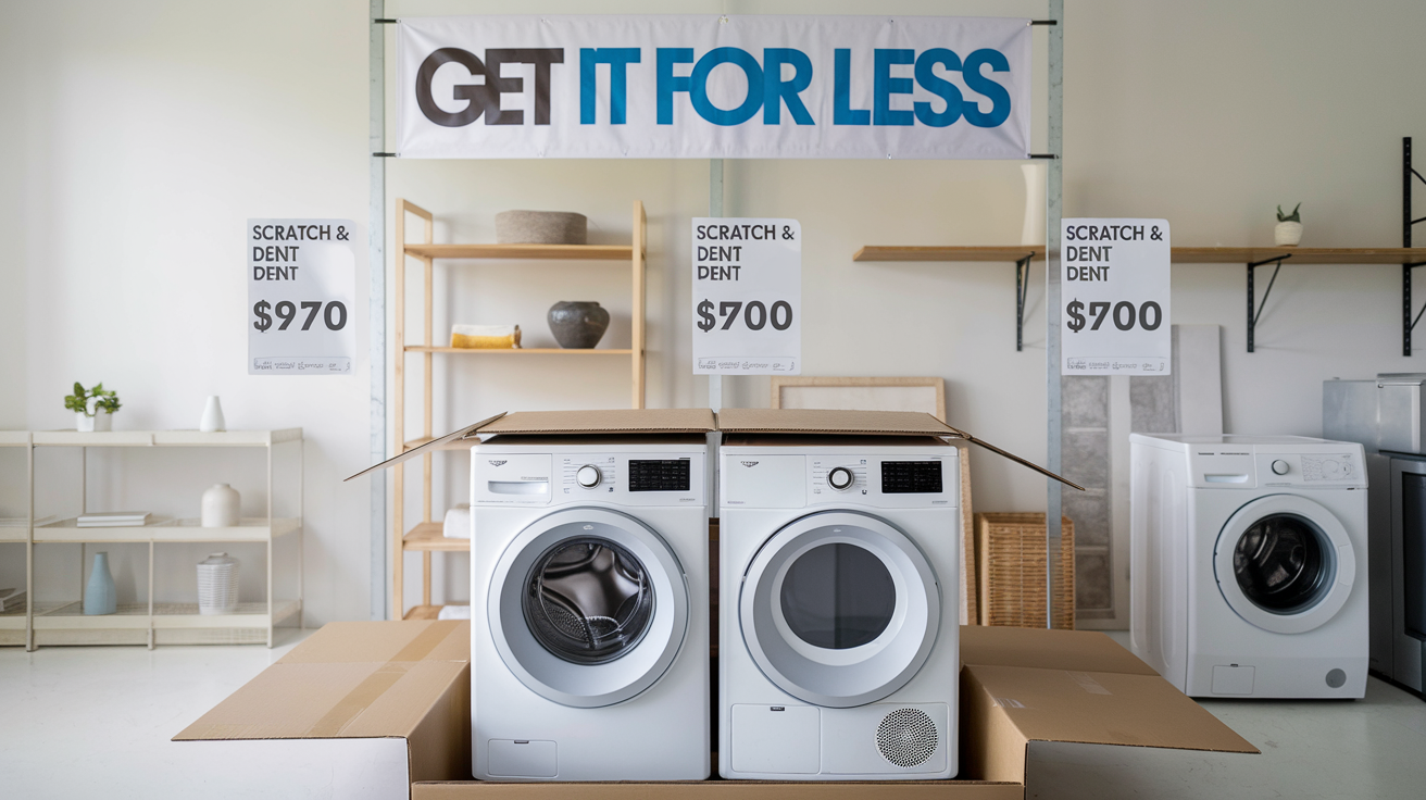 Open Box Washer and Dryer