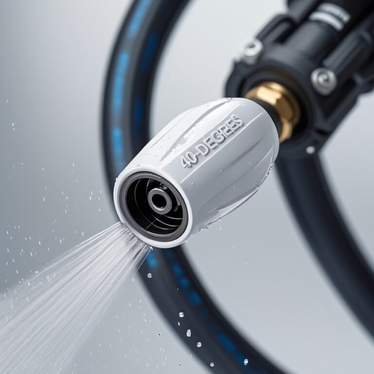 Pressure washer tip chart