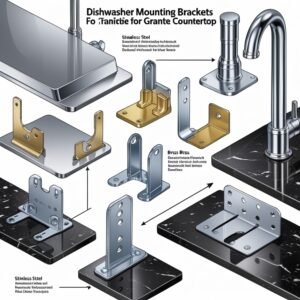 Types of Dishwasher Mounting Brackets for Granite